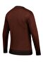 Men's Crew Neck Knitwear Tile Sweater Patterned Steel Knit Classic Fit - 5005C - 5