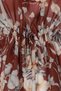 Floral Patterned V-Neck Mini Dress Women's Dress S 262663 1p316 03956 - 6