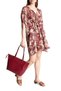 Floral Patterned V-Neck Mini Dress Women's Dress S 262663 1p316 03956 - 3