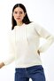 Women's Hooded Knitwear Sweater - 2