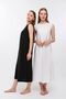 String Dress Lining Underwear Underskirt Black White Set of 2 - 4