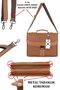 Briefcase Laptop Bag 15.6 Inch with Shoulder Strap, Base Protection, Waterproof Exterior Surface Case Club 2007 - 6