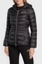 Regular Fit Zippered Hooded Puffer Coat COAT 6LTB03 TN88Z 1200