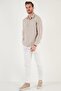 Cotton Regular Fit Single Pocket Shirt Men's SHIRT CF24S128229 - 4