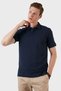 Cotton Regular Fit Button and Zipper Polo T Shirt Men's Polo Ex601 - 5