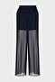 Wide Leg Transparent Trousers PANT 3DYP10 YN8QZ 1593 - 5