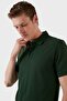 Cotton Regular Fit Button and Zipper Polo T Shirt Men's Polo Ex601 - 8