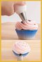 Stainless Steel Cream Piping Bag Tip (whipping bag tip, holder) 1 Piece + 2 Whipping Bags - 2