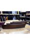 Oval Wooden Walnut Okey Set - 6