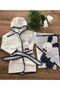 New Collection Baby Boy Towel Bathrobe Set L100826 Baby Birth Gift - 3