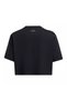 Boxy Crop Women's Black Casual Style T-Shirt 1386846-001 - 4