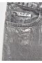 Foiled Straight Jeans - 8