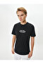 Slogan Printed T-Shirt Crew Neck Short Sleeve Cotton