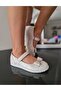 White Girl's Wedding Shoes Ballerinas - 4