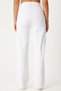 Wide Leg High Waist Jeans White Lut0005 - 6