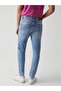 Marcelio Normal Waist Narrow Leg Skinny Jean Trousers - 3