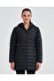 W Essential Maxi Length Hooded Jacket Women's Black Coat S212005-001