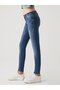 Nicole Skinny Leg Mid Waist Jean Trousers - 4