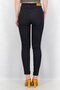 Women Super Skinny High Waist Washed Stretchable Denim Jeans, Navy - 2