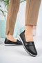 Orthopedic Sole V Buckle White Laser Women's Shoes - 2