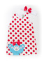 Blue Teddy Bear Dress+Hair Headband for Girls - 3