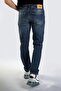 Jagger Men's Slim Straight Slim Fit Regular Waist Straight Leg Jeans Blue - 4