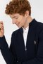 Men's Navy Blue Basic Knitwear Cardigan 50251875 -Vr033 - 2