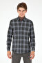 Men's Anthracite Long Sleeve Shirt 50292319 -Vr006