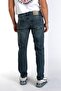 Jagger Men's Slim Straight Slim Fit Regular Waist Straight Leg Jeans Blue - 3