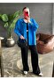 Cobalt Blue Voslo Comfortable Shirt - 4