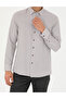 Brown Slim Fit Long Sleeve Shirt 50278869-VR029 - 6
