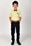 Oxford Boys' Shirt Suit Mnk0322 Yellow