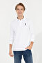 Men's White Basic Sweatshirt 50253133-Vr013 - 3