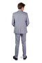 Young Boy's Suit Mnk0544 Gray - 4