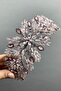 Pink Arden Beaded Bridal Crown Hair Band Accessory - 3