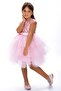 Girl's Sequin Tulle Party Dress Pink