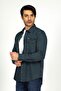 Wolker 2 Men's 100% Cotton Jean Shirt Denim - 4