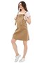 Myra6310 Denim Maternity Gilet Dress