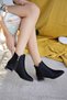 Shane Guaranteed Metal Heel Detailed Zippered Women's Boots - 5