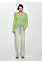 Cardigan with Hole Detail - 2