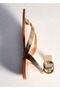 Leather banded sandals - 3