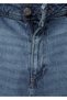 Catherin High Waisted Culotte Jean Pants - 5
