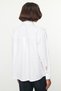 Oversize White Woven Shirt - Pleat Detail, Wide Fit TWOAW25GO00073 - 4