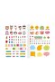 Striped Sticker Kraft Cover Notebook, Red, 18.5*26 cm, 50 Pages. - 4
