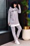 Medium Women's Gray Tunic and Trousers Set - 3553 - 4