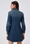 Brandy Women's Jean Dress Huelva Deep Blue - 3