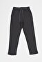Black-Navy Blue-Anthracite Thick Cotton Elastic Waist Side Pocket 3-Piece Boy's Sweatpants Mtlcc98 - 4