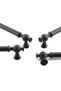 Metal Handle Kitchen Furniture Drawer Cupboard Cabinet Door Handles Handle 160 mm Black - 2