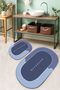 Skylife Set of 2 Bathroom Rugs Bath Mat