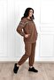 Women's Glitter-Detail Plus Size Tracksuit Set 3671-23 - 2